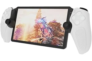 EFFCOTUO Custodia compatibile per Playstation Portal/PS Portal Cover Trasparente Protettiva in Silicone Soft TPU Case (Blanc)