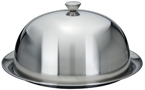 BBTradesales Servierplatte mit Glocke