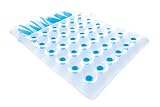 Bestway 43055 - Colchoneta hinchable transparente doble