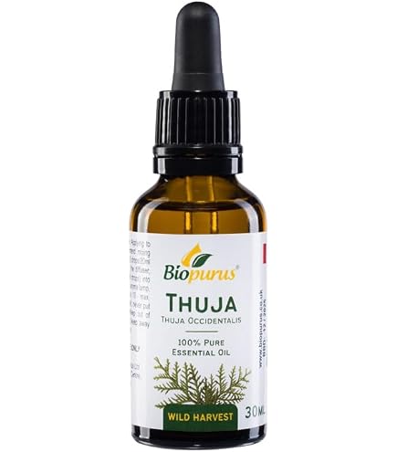 Biopurus 100% Reines therisches Thujal 30ml  Naturrein Aus Deutschland  Bio Humus