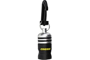 Cressi - Crg1B Unisex Adult Magnetic Oct. Hold. Scuba Diving Magnetic Regulator Octopus Hose Holder Clip - Black, Unisex