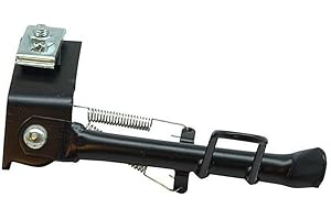 2EXTREME Seitenständer schwarz kompatibel mit Sfera NSL 50 Typ:NSL, kompatibel mit Piaggio Sfera RST 50 Typ:C01, Sfera 50 bis 1994