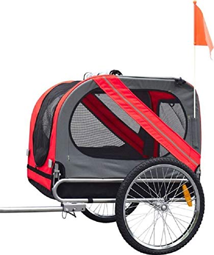MaxxPet Remorque pour vélo - enfants et bagages & chiens - max 40 kg