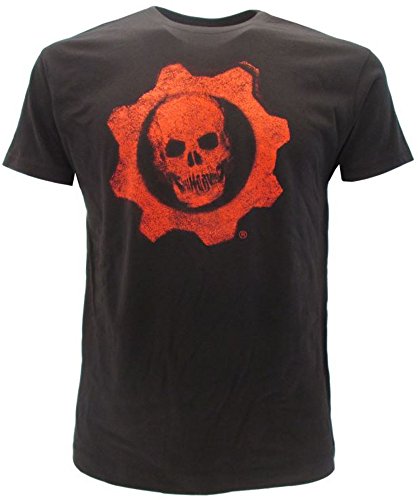 Gears of War - Camiseta - para Hombre Negro Medium