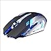 Price comparison product image Wireless Gaming Mouse, Diadia Silent Backlit 2.4G Game Wireless Mice for Notebook PC Compute Laptop Mac ,Ergonomic Design (Black)
