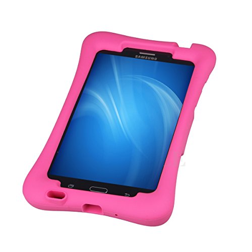 NEWSTYLE Samsung Galaxy Tab 4 7.0 Kinderfreundliche EVA Hülle Schutzhülle Tasche Case für Samsung Tab 4 SM-T230 / T231 / T235 (7 Zoll) – Rosa - 5