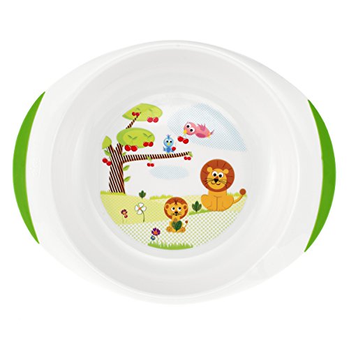 Chicco Geschenkset Mahlzeit, 12+ Monate, 1 Trinklernbecher mit 1 Tellerset flach und tief 1 Esslernbesteck - 4