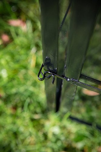 Schwarze schwere stabile Laterne H: 60cm Windlicht Stalllaterne Metalllaterne - 2