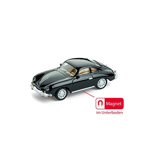 Wall Street – Magnetboard Straße inkl. Kultauto Porsche schwarz - 4
