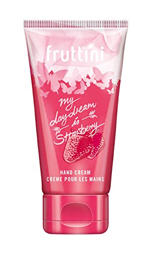 fruttini LOVELY Strawberry Geschenkset (Body Lotion 200 ml, Hand Cream 50 ml) – vegan & parabenfrei, 1er Pack (1 x 1 Set) - 3