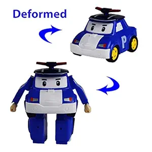 BEESCLOVER Upgrade Q Version Manual Deformation Robot Simulate Car Shape Toy for Kids New Poli