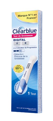 Clearblue - Test de Grossesse Digital avec Indicateur de Progression
