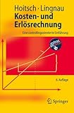 Image de Kosten- und Erlösrechnung: Eine Controllingorientierte Einführung (Springer-Lehrbuch) (German Edit