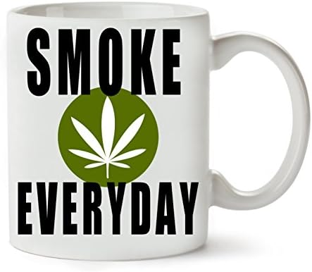 Smoke Weed Everyday Leaf Fashioned Classic Tea Coffee Mug