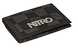 Nitro Snowboards 2018 Porte-Monnaie, 14 cm, Noir (Checker)