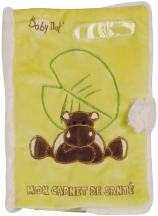 Baby Nat Hippo Health Book Cover A5 Portrait