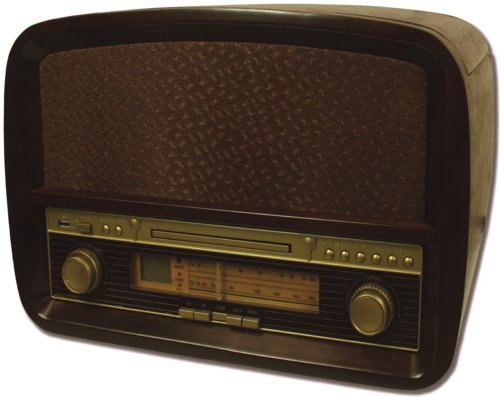Preisvergleich Produktbild Camry CR1112 Radio und Schallplattenspieler mit CD, MP3, USB, Aufnahmefunktion Braun