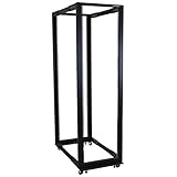 rittal server rack 42u 800x1000 Fácil instalación del equipo en el rack, gracias a las marcas de ajuste del fondo y de las unidades (U) claramente indicadas