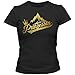 Produktbild Apres Ski Prinzessin T-Shirt | Damen | Winter | Weihnachten | Sport | Uralub | Weihnachtsfeier | Damenshirt, Farbe:Schwarz (Deep Black L191);Größe:M