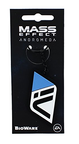 Preisvergleich Produktbild Mass Effect Andromeda Initiative Black Rubber Key Chain