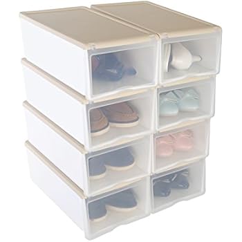 Schuh Box, HST Mall Damen Herren stapelbar Kunststoff Schuh