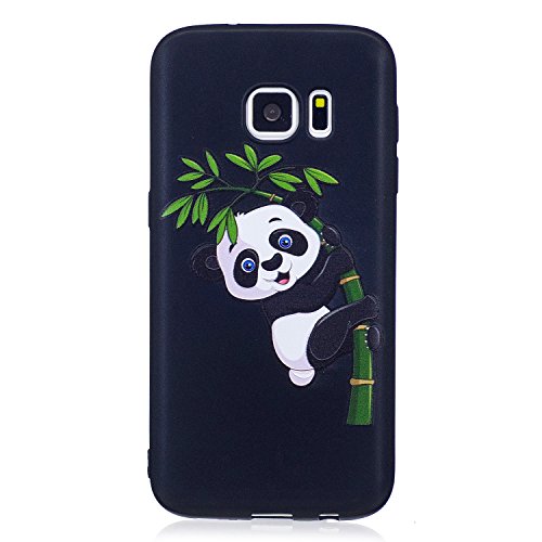 BONROY® TPU Schutzhülle für Samsung Galaxy S7 Silikon Handyhülle Case Cover, TPU Silikon Gemalt Muster Handytasche Weiche Zurück Tasche Etui Bumper Kratzfeste Soft Back Cover für Samsung Galaxy S7 - 2