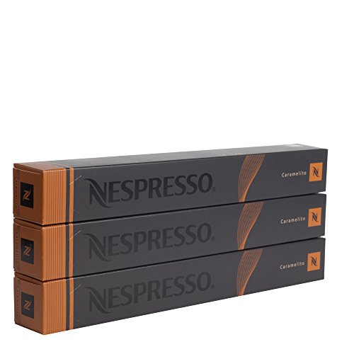 Nespresso Caramelito Espresso Coffee Capsules 30 Pods- 3 Sticks RS.2018 (39.00% Off) - Amazon