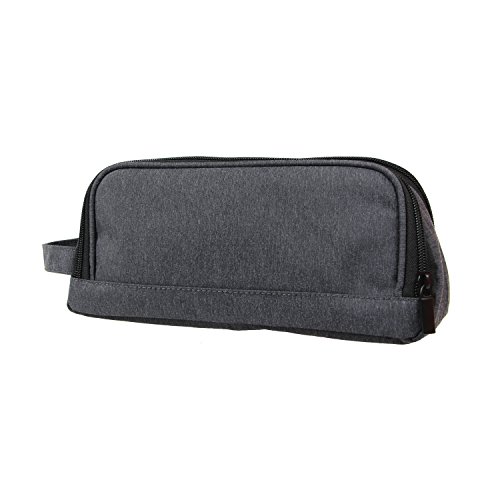 Damero Universale Organiser Tasche mit Doppelschicht Tragtasche für Reise zum Ladegrät/Eletronisches Zubehör für Reiseorganisator (Mittel, Schwarz) - 2