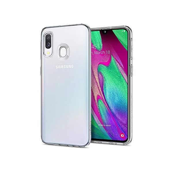 Spigen Samsung Galaxy A40 Hülle, [Liquid Crystal] Variation Parent – Bild 3
