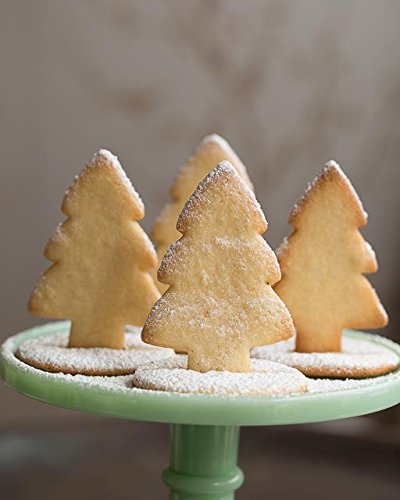 Ausstechformen – Ausstecher auf Karte Weihnachten Starter-Set mit 6 Teile Fondant Auswerfer Stempel Ausstechform aus Aluminium - 4