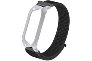 TUDIA Snap On PC Custodia per con cinturino regolabile in nylon chiusura a strappo compatibile con il registratore vocale PLAUD NotePin AI [per polsi da 14cm a 22cm] cinturino accessori cover