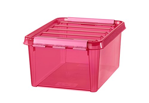 Orthex 3508212 Clipbox Smart Store Classic 15, 15 Liter Volumen, 40 x 30 x 19 cm, pink