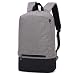 Produktbild HYKJ Business Laptop Rucksack mit USB-Lade-Schnittstelle, Kopfhöreranschluss, wasserdichtes Segeltuch, Polyester, geeignet für 39,6 cm (15,6 Zoll) Computer-Rucksack, Herren und Damen, Freizeit Schule 