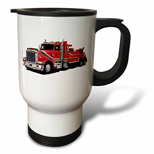 Preisvergleich Produktbild 3drose TM _ 970 _ 1 TOW Truck Thermobecher, 14-ounce, Edelstahl