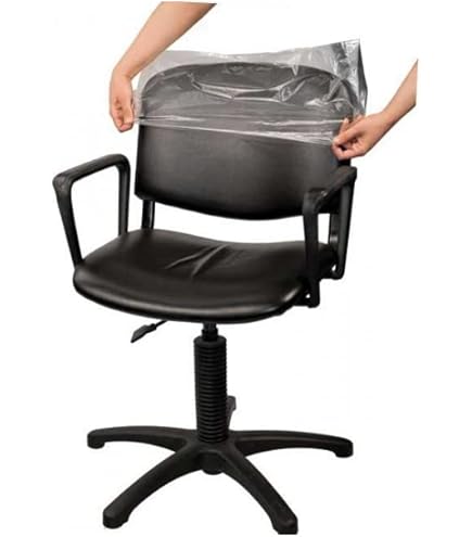 2 Protezioni Trasparenti Per Schienali Sedia Da Parrucchiere - PVC 51x40x12 Cm | Anti-Macchia E Impermeabili - Foto 8