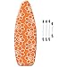 Produktbild KBBLNT Einstellbarer Bügelbrettbezug Scorch Resistant Coating - Extra Dicke Polsterung 140 x 40 cm - Packung mit 4 Clips