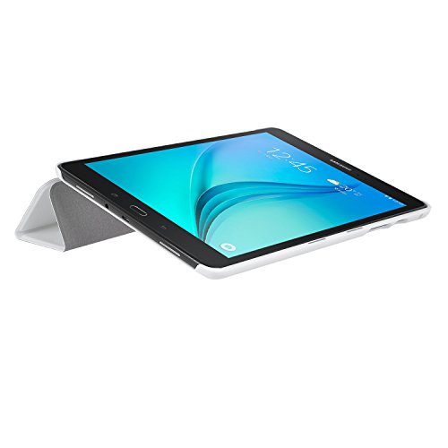 Samsung Galaxy tab A 9.7 Hülle, IVSO Hohe Qualität PU Leather Tasche Case Schutzhülle Cover, mit Standfunction, Auto Sleep, Slim Smart Cover Style Leder Folio Schutzhülle NUR geeignet für Samsung Galaxy Tab A T550N/T555N 24,6 cm (9,7 Zoll) WiFi Tablet PC, Weiß - 5