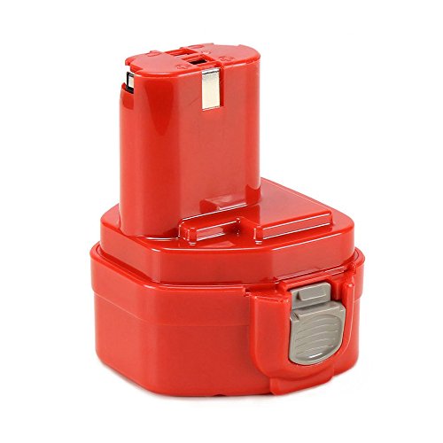 Powayup für Makita Akku 12V 3.0Ah Ni-Mh Batterie Werkzeugakku ErsatzAkku 1222 12341220 12331235 1235B 1235F 2Packs