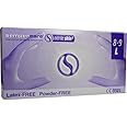 Sempercare Nitrile skin2 Powder-Free Examination Gloves, Size L, Pack of 200