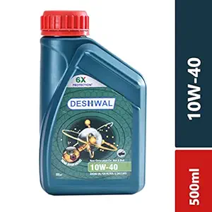 DESHWAL 10W-40 SEMI SYNTHETIC ENGINE OIL FOR PETROL & CNG CARS (500ML)