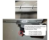 Accesorio original Kia KIA F1211ADE00AL Barras de Techo de Aluminio Sportage QL a Partir de 2016, Set de 2