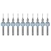 Produktbild Rawuin 10pcs Solid Carbide PCB Drill Bit Düse Cleaning Cleaner for Extruder RepRap 5
