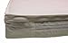 NightyNIte Luxury Natural Easy change Cot Mattress Deep With Two Natural Waterproof Outlux|Toppers (130 x 70 x 10 cm)