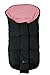 Altabebe Nordic Winter Footmuff for Stroller (12 - 36 Months, Black/Rose)