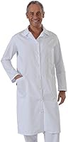 Hurry Jump Label Blouse Blouse Chimie Laboratoire Blanche 100% Coton Fermeture Pression Sergé 210 gramme Couleurs Blanc...