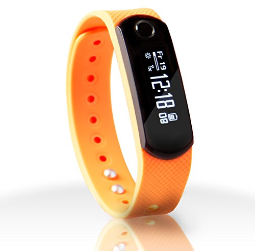 SportPlus Q-Band X, Smartwatch, Aktivitäts-/Schlaftracker, OLED Display, 3 austauschbare Bänder, für iOS und Android, SP-AT-BLE-20 - 3