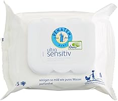 Penaten Baby Reinigungst&uuml;cher Gesicht und H&auml;nde, 12er Pack (12 x 25 St&uuml;ck)