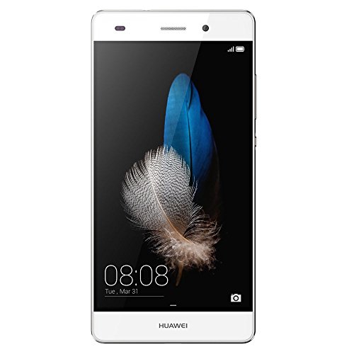 Huawei P8 ALE-L21 Lite Dual Smartphone d  bloqu   4G  Ecran  5 Pouces - 16 Go - Double Micro-Nano - Android  Blanc