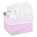 Little Dutch Baby Storage Basket (Small, Pink Star)