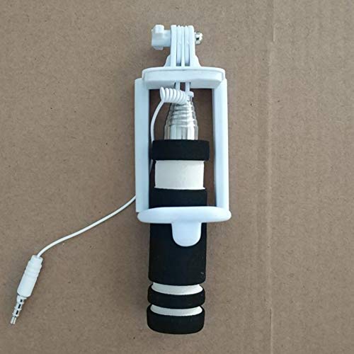 Preisvergleich Produktbild Faltbare Handheld Selfie Stick verdrahtet ausziehbare Einbeinstativ Remote Shutter Travel Folding Holder Smartphone